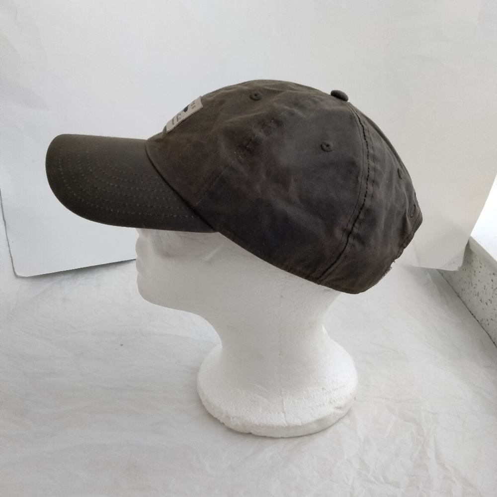 Orvis Waxed Canvas Ball Cap Hat, Olive Green Gem